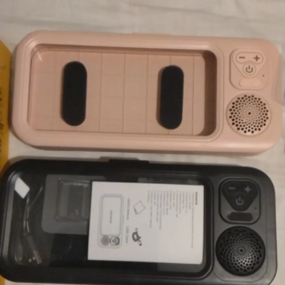 Wireless Bluetooth Shower Speaker Phone Holder - Pink